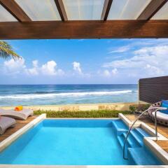 Отель Sheraton Maldives Full Moon Resort & Spa 5* Вилла с различными типами кроватей фото 10