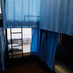Хостел Travel Inn Выставочная Кровать в общем номере с двухъярусной кроватью