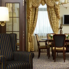 Гостиница Hilton Москва Ленинградская 5* Президентский люкс с различными типами кроватей фото 3