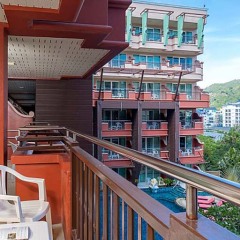 Отель Blue Ocean Beach Resort балкон фото 2