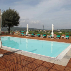 Отель Villa Le Piazzole бассейн