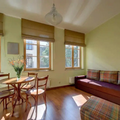 Отель Odminiu Square Apartment Литва, Вильнюс - отзывы, цены и фото номеров - забронировать отель Odminiu Square Apartment онлайн комната для гостей