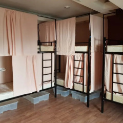 Moscow Hostel Travel Inn Кровать в женском общем номере с двухъярусной кроватью