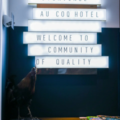 COQ Hotel Paris интерьер отеля