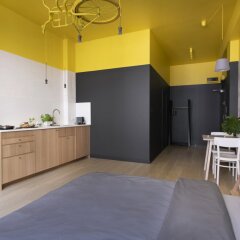 Отель Bike Up Aparthotel 3* Студия с различными типами кроватей фото 7