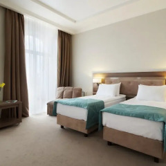 Гостиница Хрустальный Resort & Spa 4* Улучшенный номер с различными типами кроватей фото 3