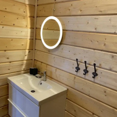 База Отдыха Forrest Lodge Karelia Улучшенный шале с разными типами кроватей фото 21