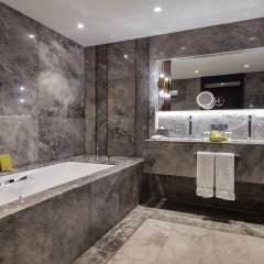 Hilton Istanbul Maslak Турция, Стамбул - отзывы, цены и фото номеров - забронировать отель Hilton Istanbul Maslak онлайн ванная
