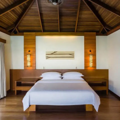 Отель Sheraton Maldives Full Moon Resort & Spa 5* Президентский люкс с различными типами кроватей фото 2