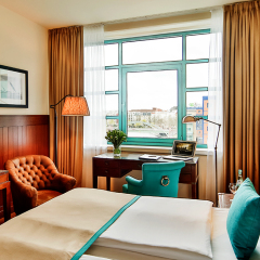 Ameron Hotel Abion Spreebogen Berlin 4* Номер Делюкс с различными типами кроватей