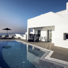 Отель Santo Maris Oia, Luxury Suites & Spa 5* Вилла с различными типами кроватей фото 20