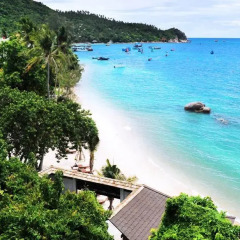 Отель Koh Tao Beach Club пляж фото 5