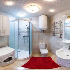 Гостиница Esenina Street Apartment Украина, Харьков - отзывы, цены и фото номеров - забронировать гостиницу Esenina Street Apartment онлайн ванная