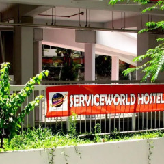 ServiceWorld Hostel вид на фасад