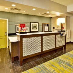 Отель Hampton Inn Niagara Falls/ Blvd США, Ниагара-Фолс - отзывы, цены и фото номеров - забронировать отель Hampton Inn Niagara Falls/ Blvd онлайн интерьер отеля