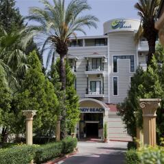 Sandy Beach Hotel Турция, Сиде - отзывы, цены и фото номеров - забронировать отель Sandy Beach Hotel онлайн вид на фасад