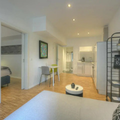 Отель B-Boardinghouse Германия, Дюссельдорф - отзывы, цены и фото номеров - забронировать отель B-Boardinghouse онлайн комната для гостей фото 9