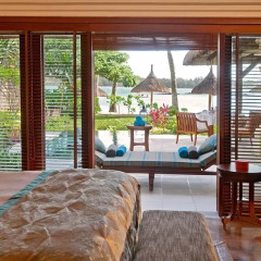 Отель Constance Belle Mare Plage 5* Вилла с различными типами кроватей фото 4