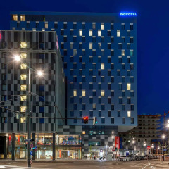 Отель Novotel Wien Hauptbahnhof вид на фасад