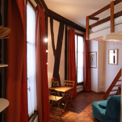 Апартаменты Latin Quarter Apartment 4 guests Париж комната для гостей фото 2