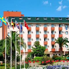 Club Aqua Plaza Турция, Окурджалар - отзывы, цены и фото номеров - забронировать отель Club Aqua Plaza онлайн вид на фасад фото 2