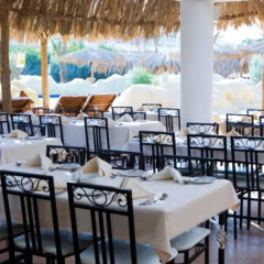 Отель Sindbad Aqua Hotel & Spa Египет, Хургада - 8 отзывов об отеле, цены и фото номеров - забронировать отель Sindbad Aqua Hotel & Spa онлайн питание фото 2