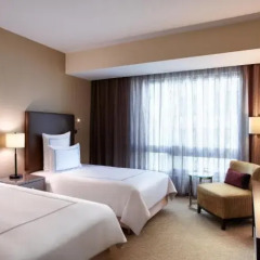 Отель Swissotel Living Al Ghurair Dubai Стандартный номер с 2 отдельными кроватями