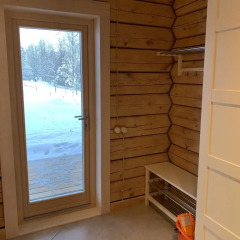 База Отдыха Forrest Lodge Karelia Улучшенный шале с разными типами кроватей фото 34
