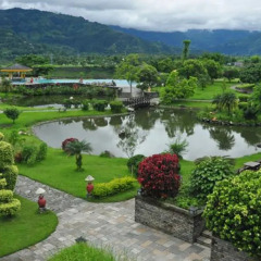 Отель The Fulbari Resort & Spa Непал, Покхара - отзывы, цены и фото номеров - забронировать отель The Fulbari Resort & Spa онлайн приотельная территория