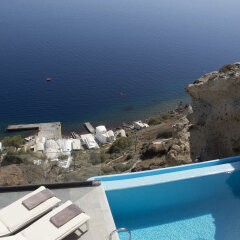 Отель Santorini Secret Suites & Spa 5* Люкс Infinity с различными типами кроватей фото 8