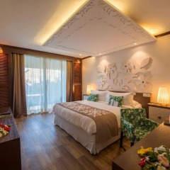 Отель InterContinental Resort Tahiti Французская Полинезия, Фааа - 1 отзыв об отеле, цены и фото номеров - забронировать отель InterContinental Resort Tahiti онлайн комната для гостей фото 4