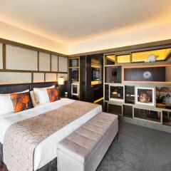 Отель Pan Pacific Singapore 5* Студия Pacific Harbour с различными типами кроватей фото 2