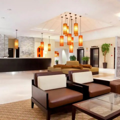 Отель Holiday Inn Express Dubai Safa Park ОАЭ, Дубай - 5 отзывов об отеле, цены и фото номеров - забронировать отель Holiday Inn Express Dubai Safa Park онлайн интерьер отеля