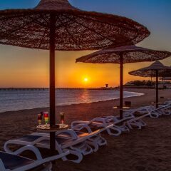 Отель Cleopatra Luxury Resort Makadi Bay пляж фото 4