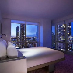 Отель Yotel New York at Times Square 3* Улучшенный номер с различными типами кроватей фото 5