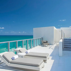 Отель W South Beach 5* Бунгало-люкс Poolside с различными типами кроватей фото 12
