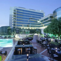 Millennium Airport Hotel Dubai вид на фасад фото 4