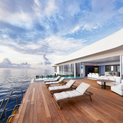 Отель Conrad Maldives Rangali Island бассейн фото 3