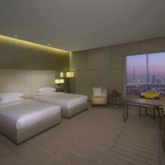 Отель Hyatt Regency Dubai Creek Heights 5* Апартаменты с 2 отдельными кроватями
