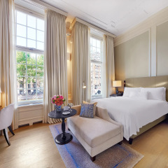 Отель Waldorf Astoria Amsterdam Нидерланды, Амстердам - 1 отзыв об отеле, цены и фото номеров - забронировать отель Waldorf Astoria Amsterdam онлайн комната для гостей фото 4