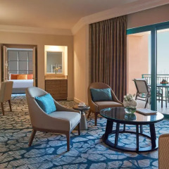 Отель Atlantis The Palm 5* Люкс Terrace club с двуспальной кроватью фото 4