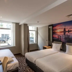 Отель Inner Amsterdam 2* Стандартный номер с различными типами кроватей фото 2