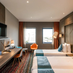 Отель XO Hotels Couture Amsterdam 4* Стандартный номер с различными типами кроватей фото 3