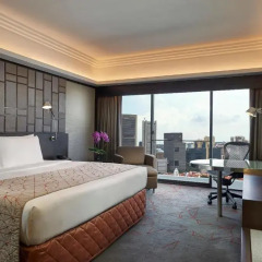 Отель Pan Pacific Singapore 5* Люкс Skyline с различными типами кроватей фото 2