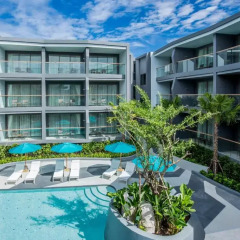 Отель The SIS Kata Resort 4* Номер SIS jacuzzi pool с различными типами кроватей фото 5