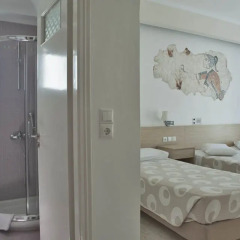 Отель Hippocampus Hotel Греция, Остров Санторини - отзывы, цены и фото номеров - забронировать отель Hippocampus Hotel онлайн ванная