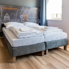 Отель a&o Copenhagen Norrebro Стандартный номер с различными типами кроватей фото 2