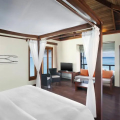 Отель Sheraton Maldives Full Moon Resort & Spa 5* Вилла с различными типами кроватей