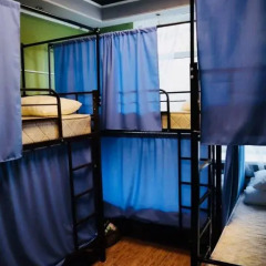 Хостел Travel Inn Выставочная Кровать в мужском общем номере с двухъярусной кроватью фото 10