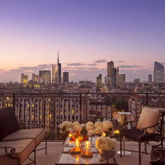 Palazzo Parigi Hotel & Grand Spa Milano 5* Президентский люкс с различными типами кроватей